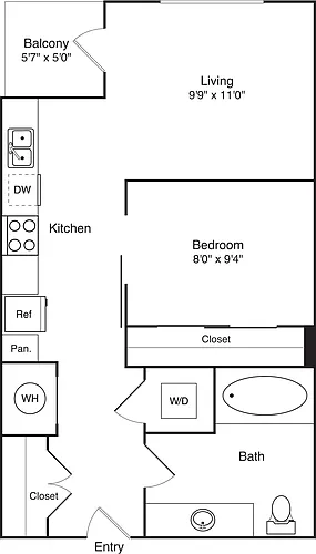 Floor plan 1A