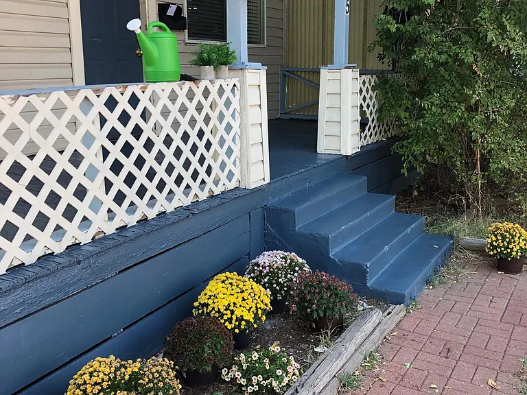 Front Yard Patio.
