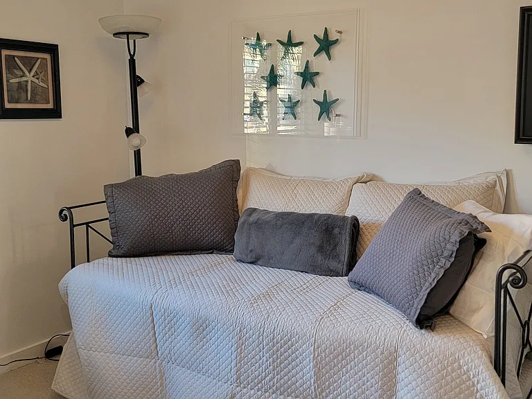 Pull-out Trundle Bed converts to Queen
