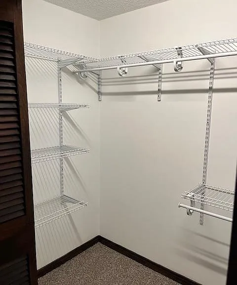 Master bedroom closet.