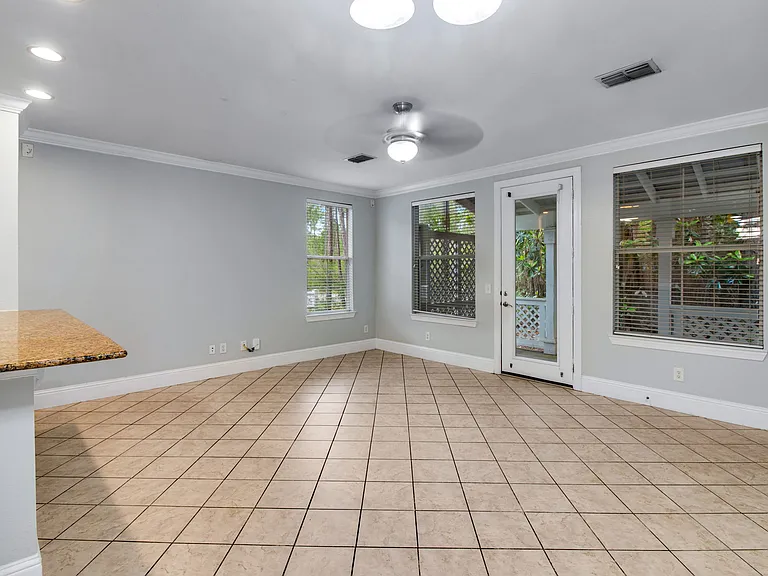 Living Area to Back Porch