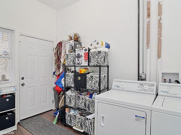 Laundry/mud room/back entry. (personal w/d in unit). Previous clients have also used this as a WFH space as well.