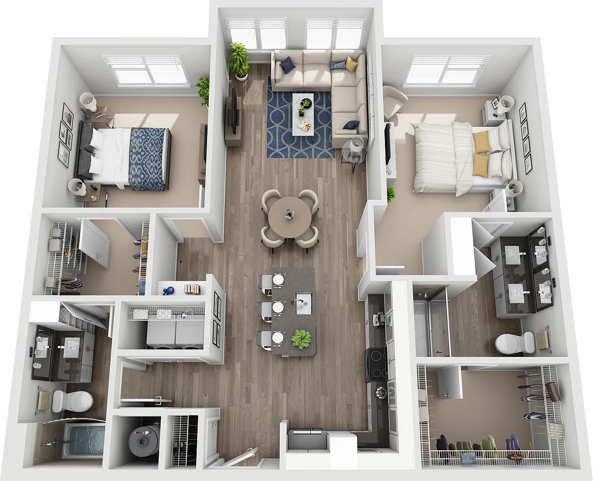 Floor plan B2