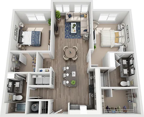 Floor plan B2