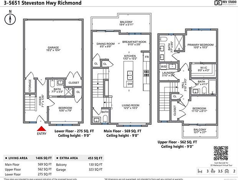 Richmond Townhouse for rent - 3 Bedrooms — photo 23