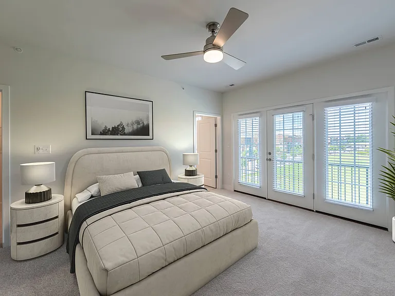 D2 Primary Bedroom Virtually Staged