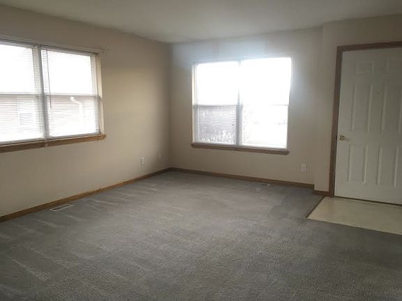 Living room and front door