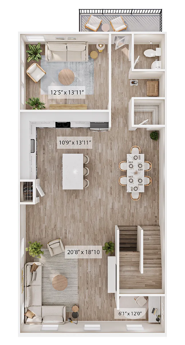 Floor plan The Overbrook