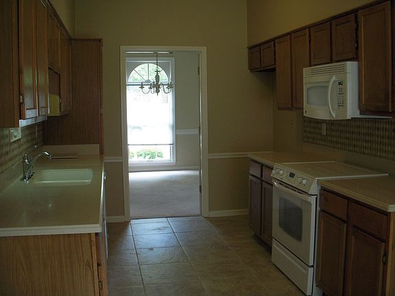 kitchen into dining rm.