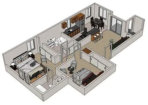 Floor plan B1