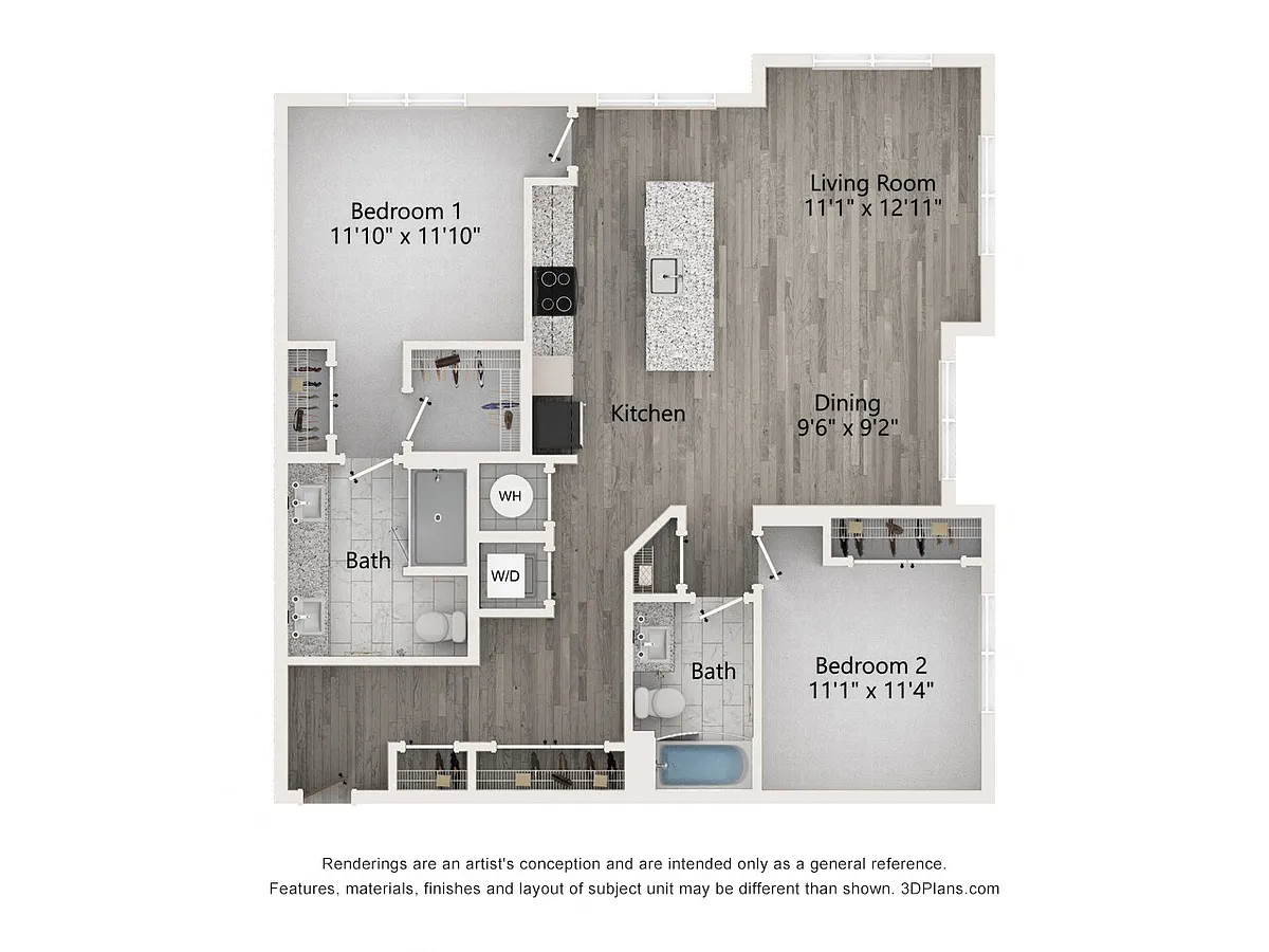 Floor plan B2I