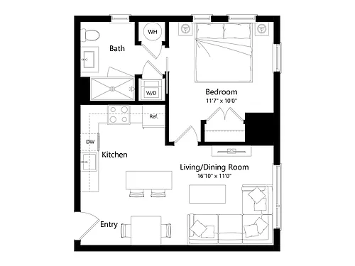 Floor plan A13