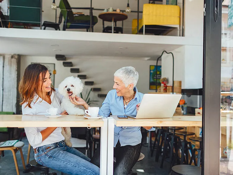 Select retail, hotels and cafes in the area are pet-friendly!