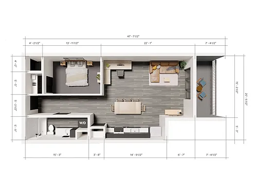 Floor plan A6