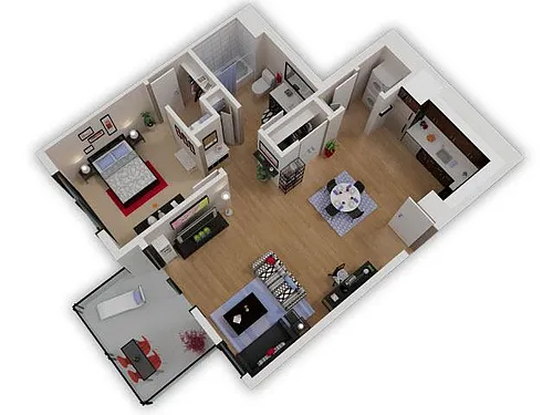 Floor plan A6