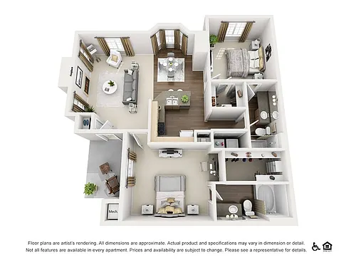 Floor plan B2 Modern