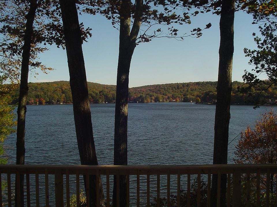 Lake view from large deck 