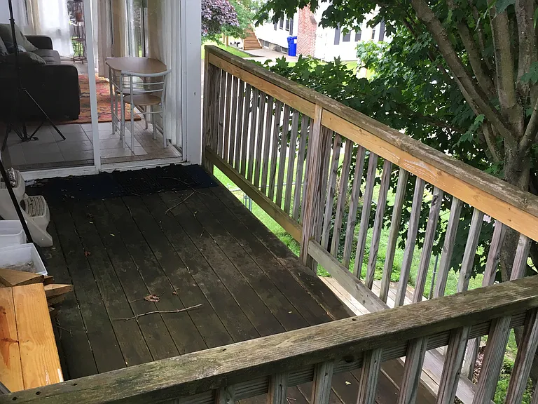 porch connected to three season.