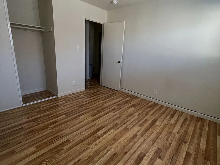 Room B (right side) looking back at the door