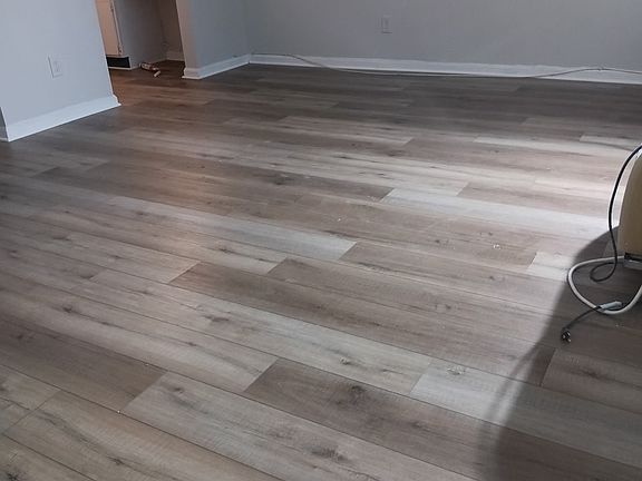 living area new flooring