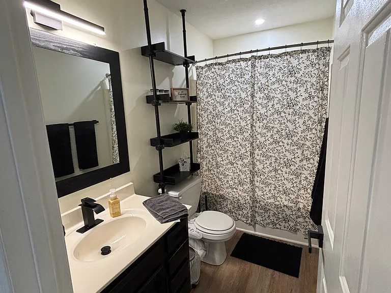 Shared bathroom.