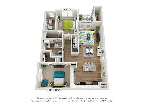 Floor plan Bravo