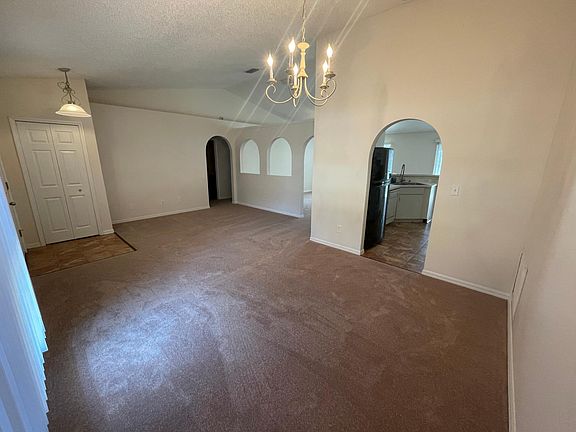 Formal living and dining area
