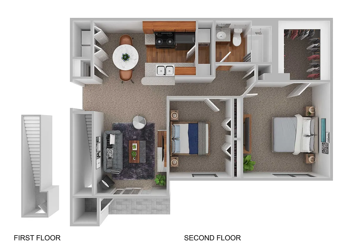 Floor plan Parker