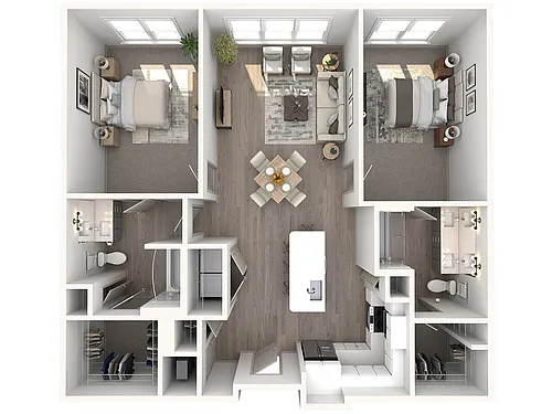 Floor plan Bowery