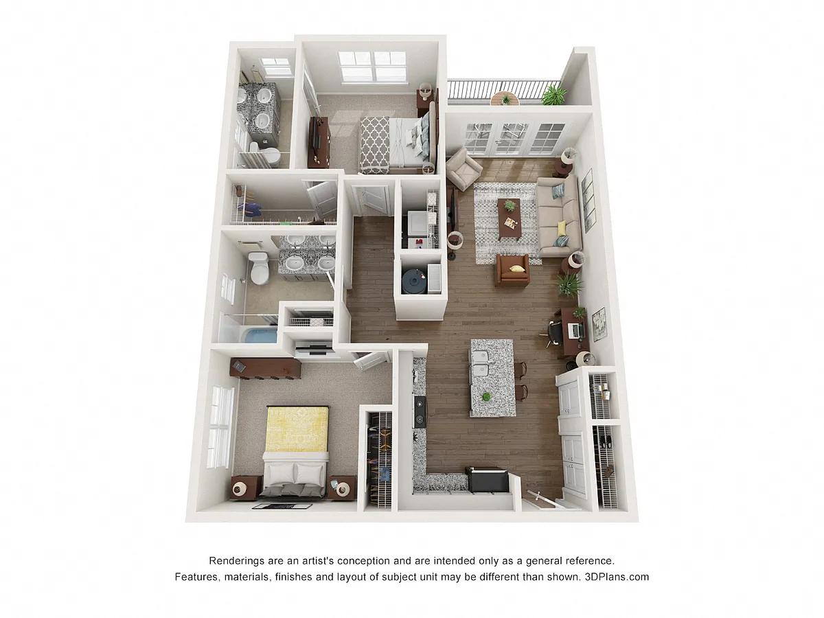 Floor plan The Henley