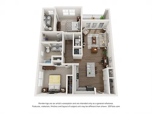 Floor plan The Henley