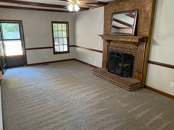 Living Room with Fireplace