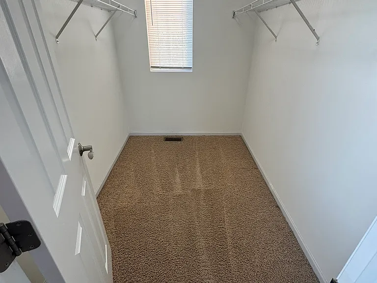 Master walk-in closet