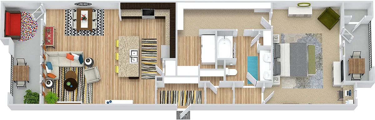 Floor plan Trinity