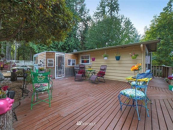 Large Deck for entertaining.  