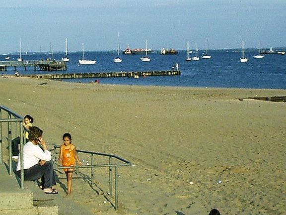 Sadowski Park at end of blockoverlooking Raritan Bay