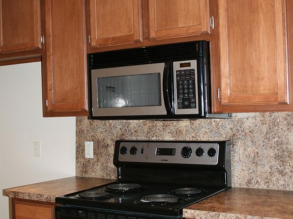 Stainless steel appliances.  Refrigerator Included.