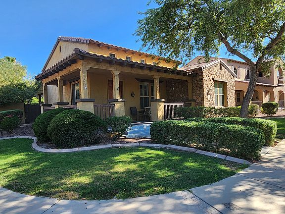 Wrap around porch on large corner lot