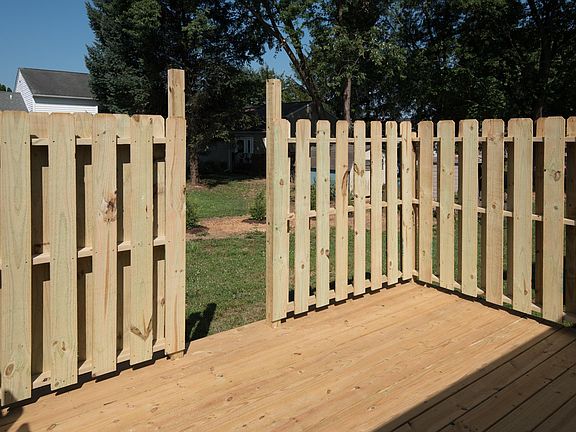 New Deck & Privacy Fence