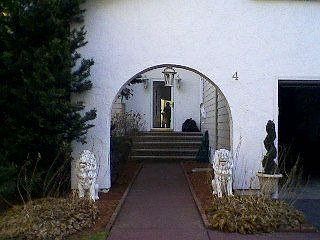 main entrance into the home