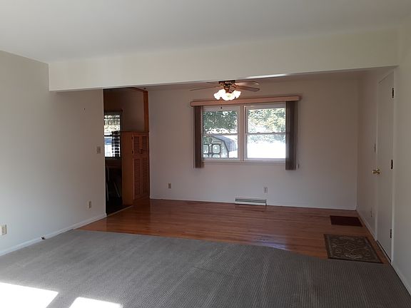 Open dining and living room