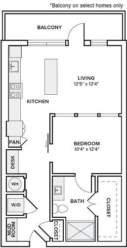 Floor plan A03