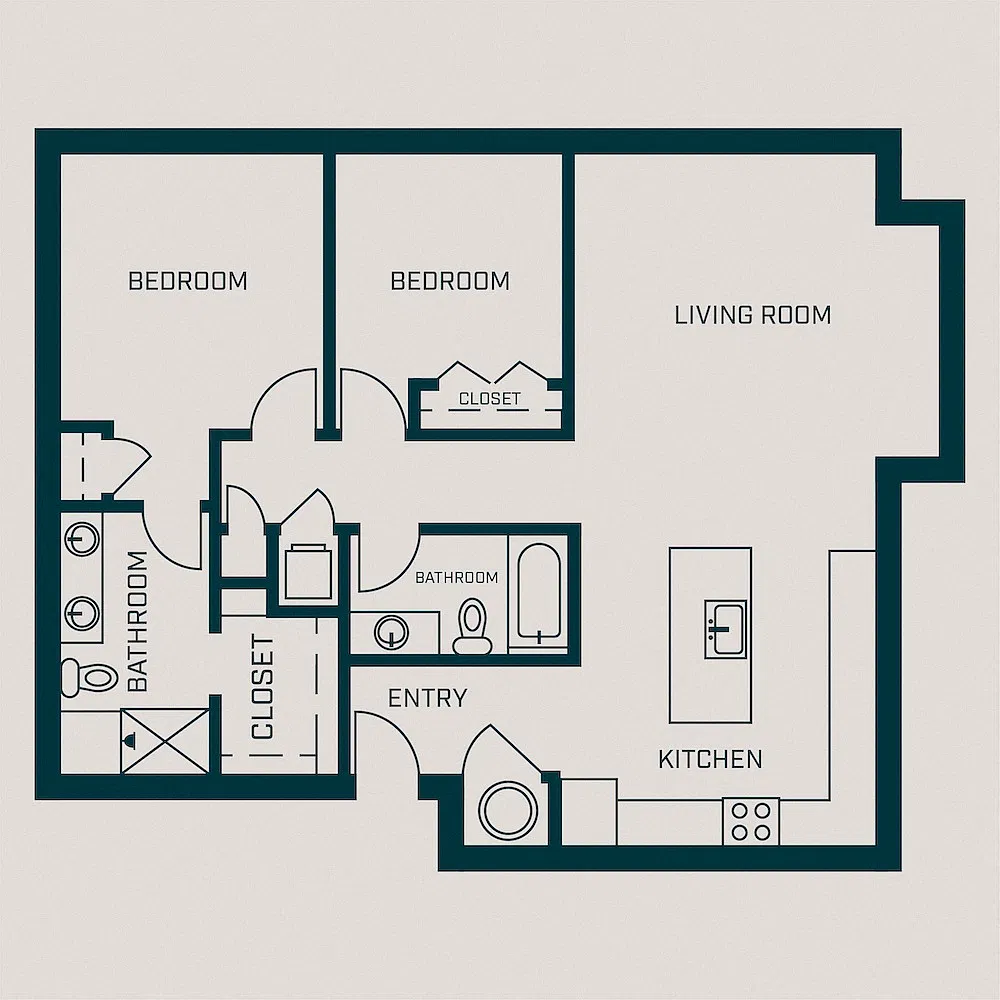 Floor plan The Cedar