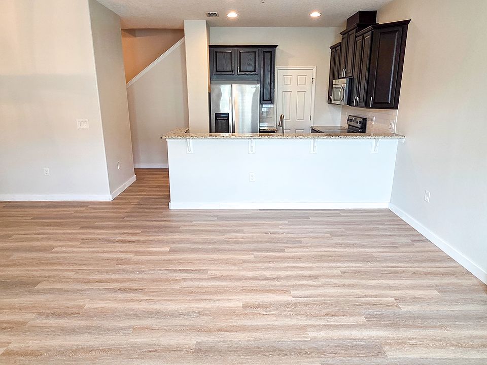 Open floor plan living area