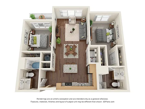 Floor plan B1