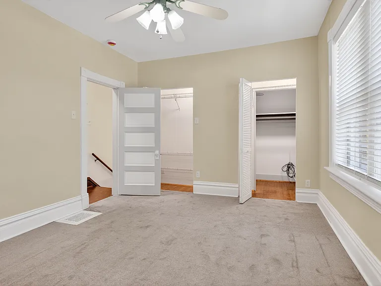 2 Huge Closets in Main BR