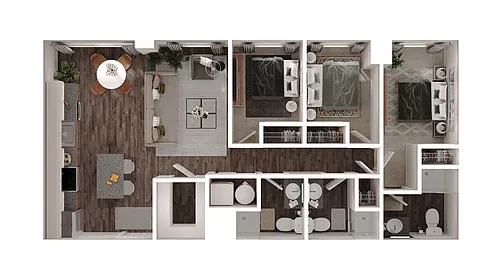 Floor plan 3CX
