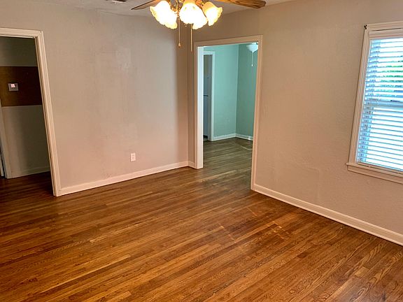 Living room-with view of breakfast nook