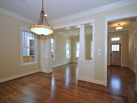 Looking from dining room toward living room.