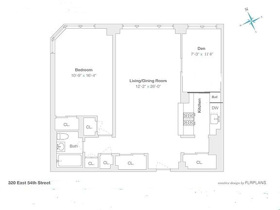 2nd image of 320 E 54th St APT 3D
